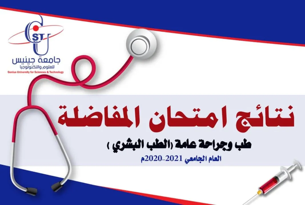 💥💥نتائج امتحان المفاضلة للمتقدمين في تخصص طب بشري للعام الجامعي 2020 /2021م💥�...