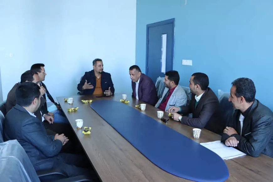 في اطار الزيارات الودية التي تشهدها جامعة جينيس للعلوم والتكنولوجيا ، زار نخبة م...