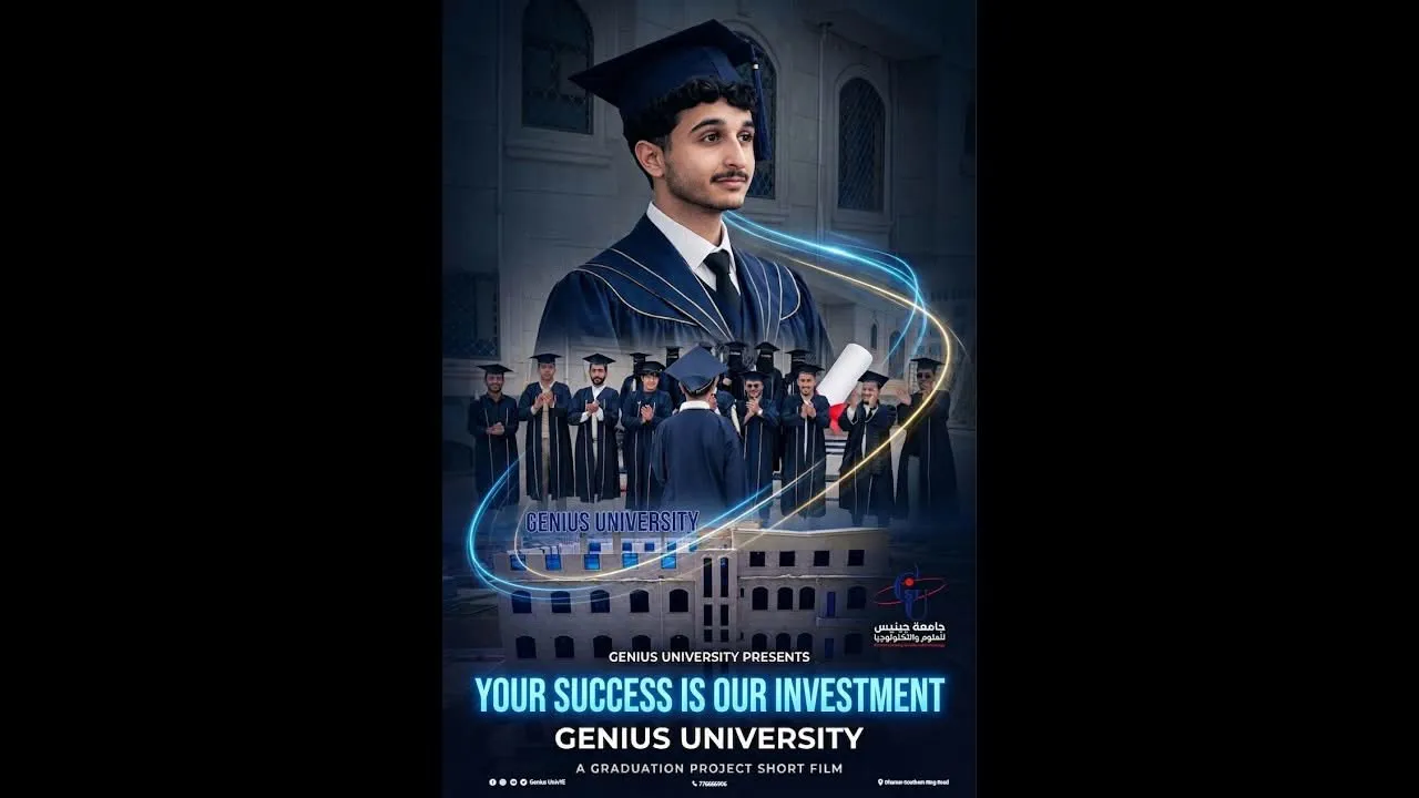 فيلم قصير بعنوان " نجاحكم .. استثمارنا " من تنفيذ طالبات قسم الجرافكس.  يجمع الف...